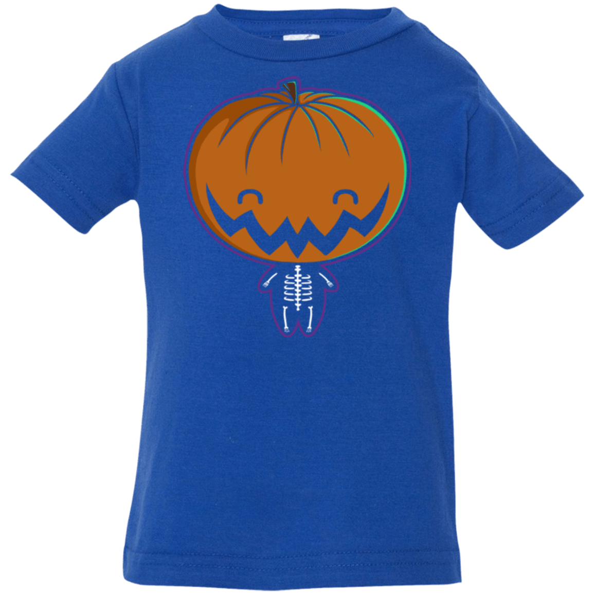 T-Shirts Royal / 6 Months Pumpkin Head Infant Premium T-Shirt
