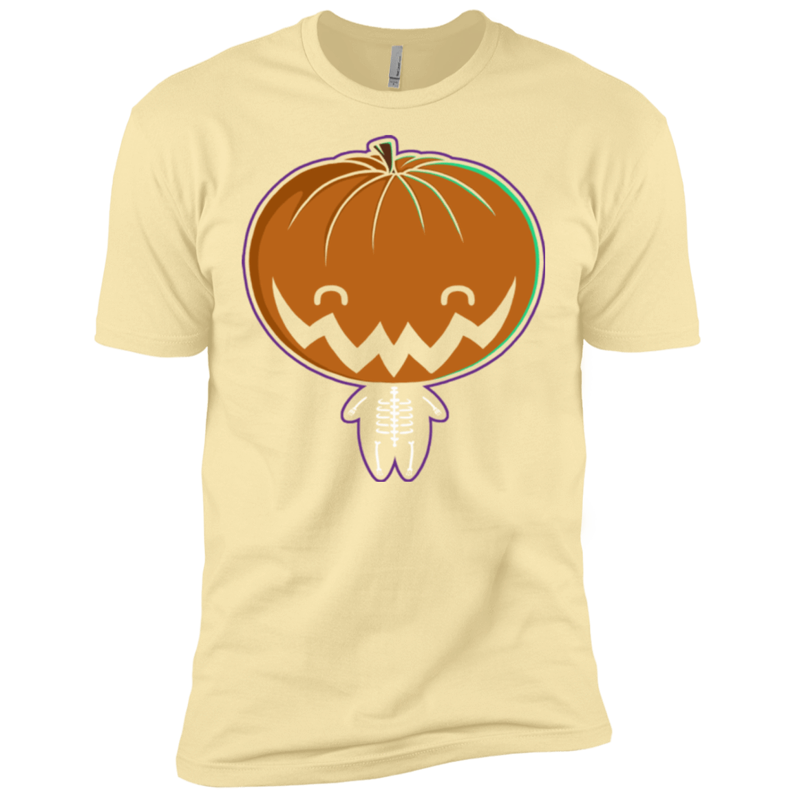 T-Shirts Banana Cream / X-Small Pumpkin Head Men's Premium T-Shirt