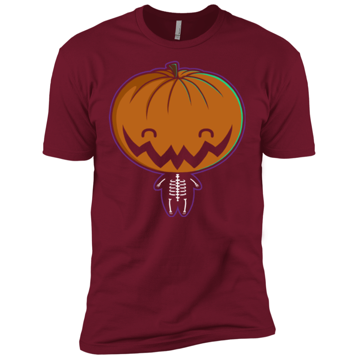 T-Shirts Cardinal / X-Small Pumpkin Head Men's Premium T-Shirt