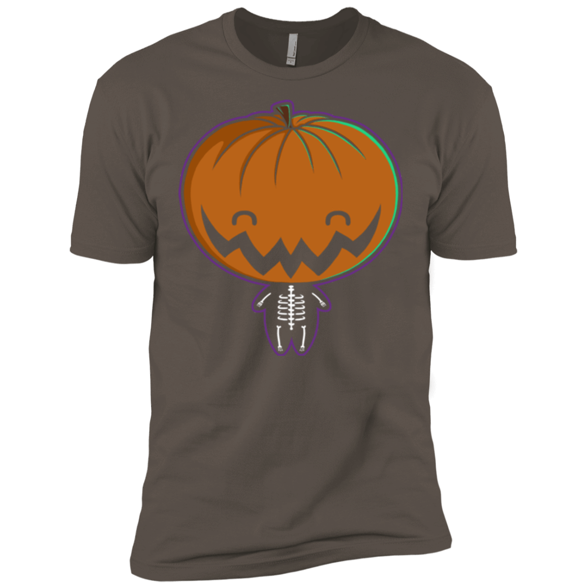 T-Shirts Warm Grey / X-Small Pumpkin Head Men's Premium T-Shirt