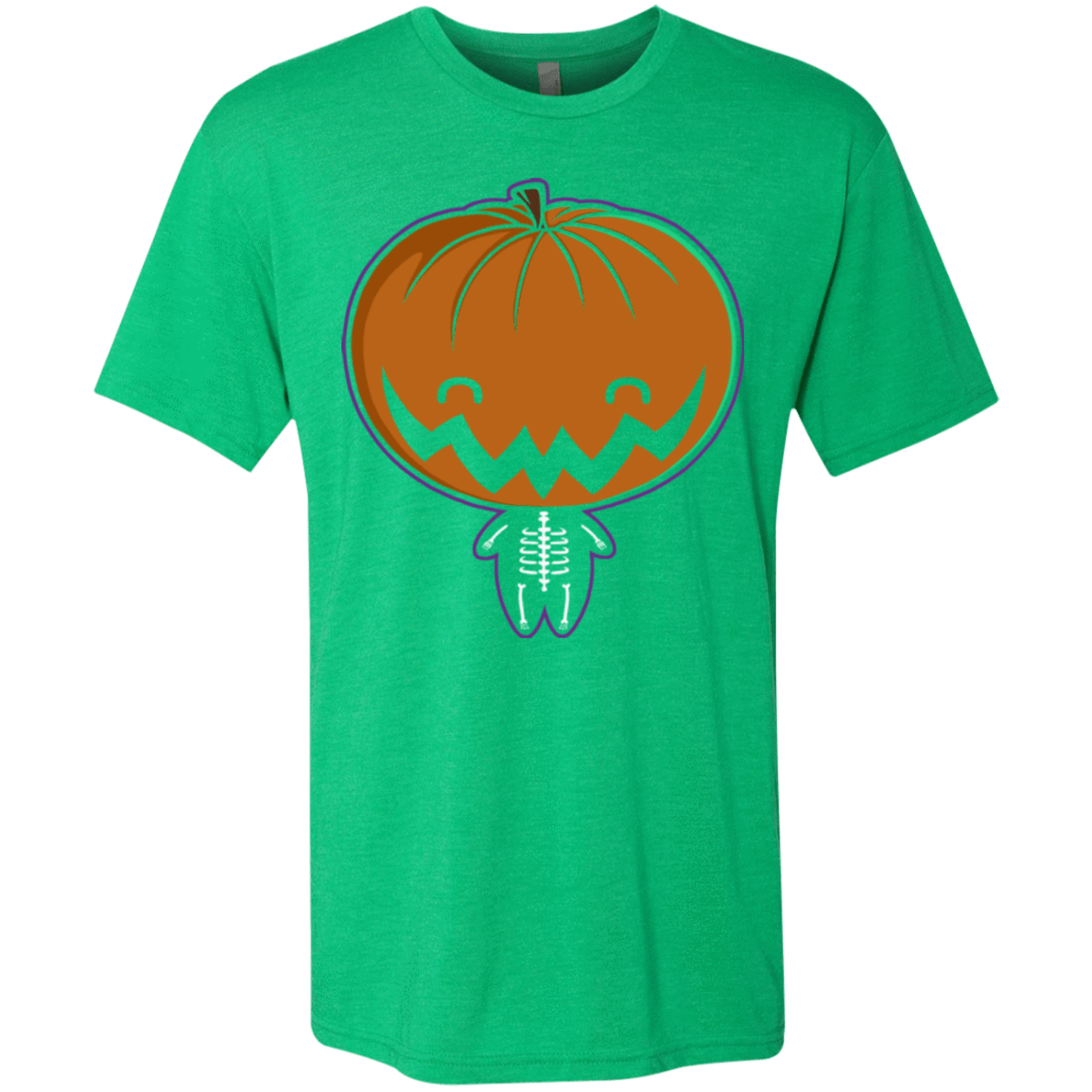 T-Shirts Envy / Small Pumpkin Head Men's Triblend T-Shirt