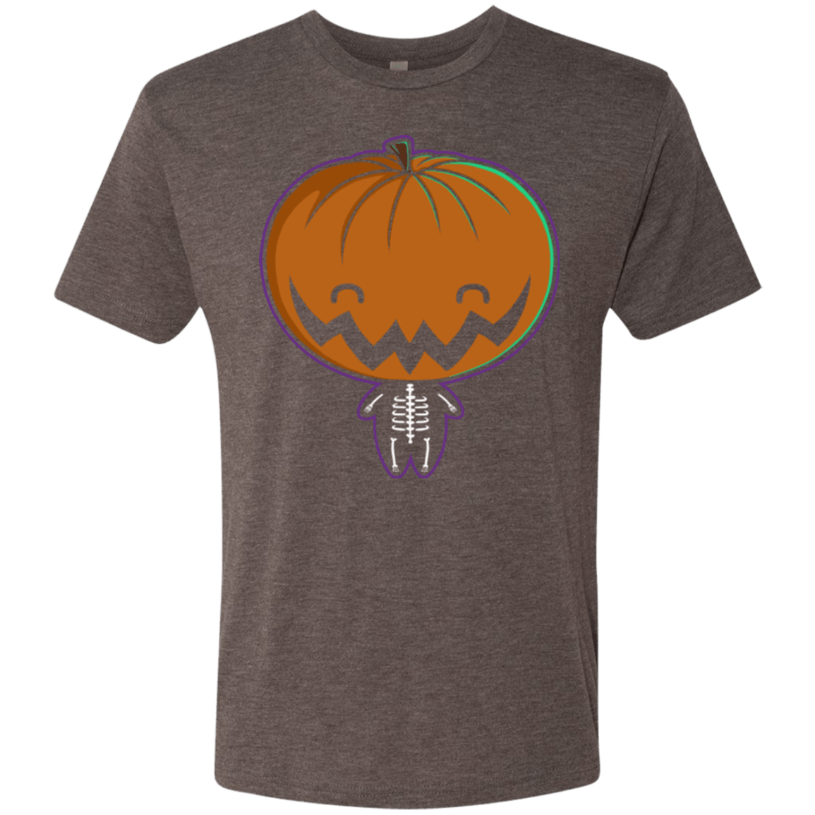 T-Shirts Macchiato / Small Pumpkin Head Men's Triblend T-Shirt