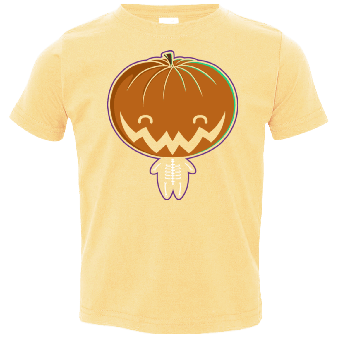T-Shirts Butter / 2T Pumpkin Head Toddler Premium T-Shirt