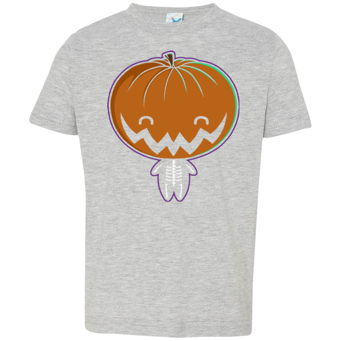 T-Shirts Heather / 2T Pumpkin Head Toddler Premium T-Shirt