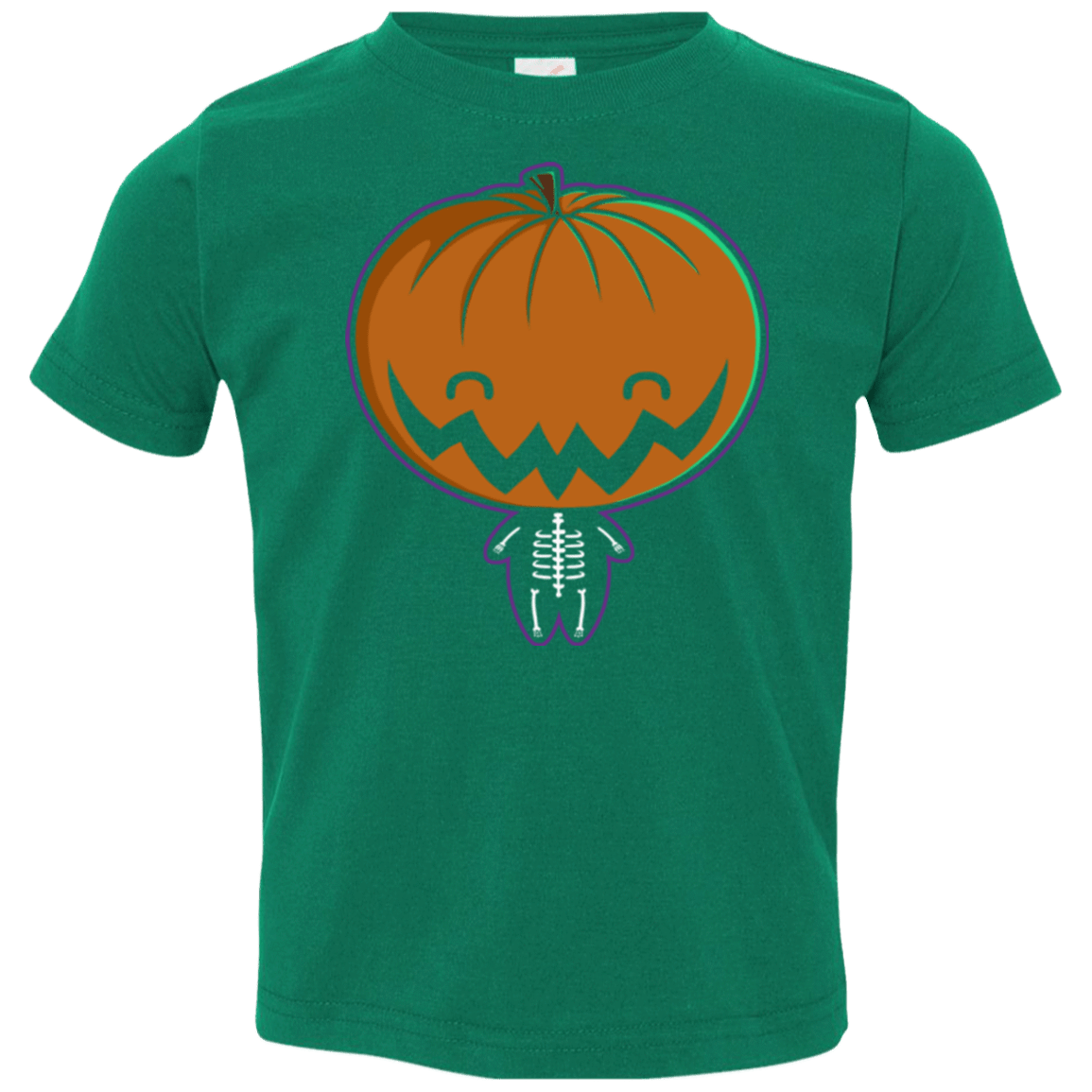 T-Shirts Kelly / 2T Pumpkin Head Toddler Premium T-Shirt