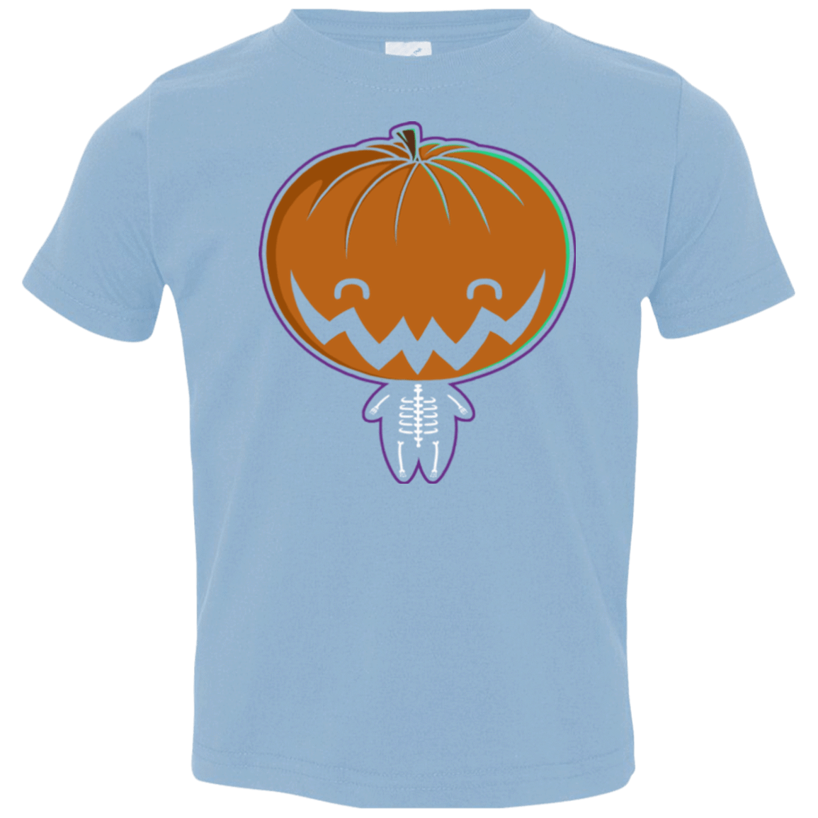 T-Shirts Light Blue / 2T Pumpkin Head Toddler Premium T-Shirt