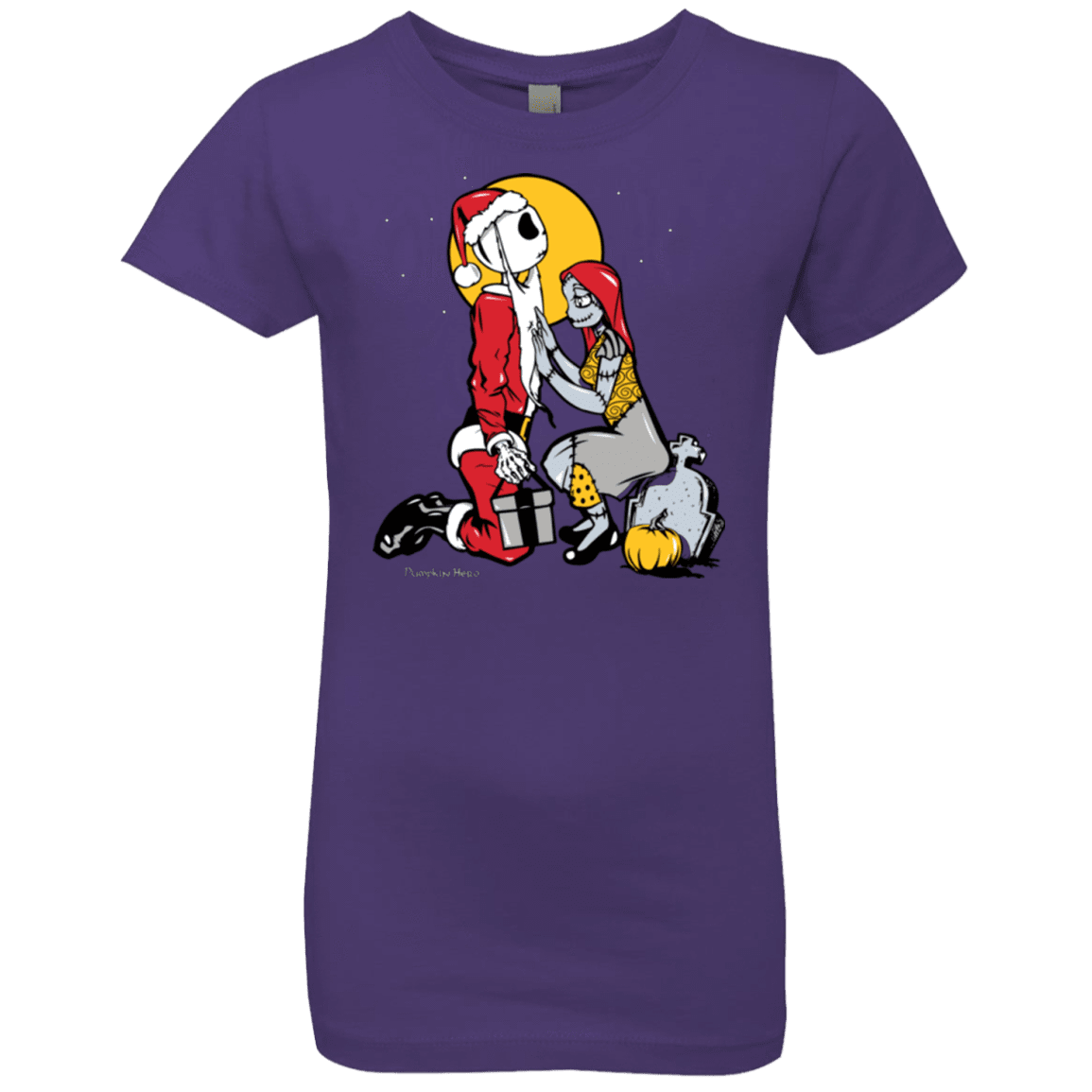 T-Shirts Purple Rush / YXS Pumpkin King Girls Premium T-Shirt