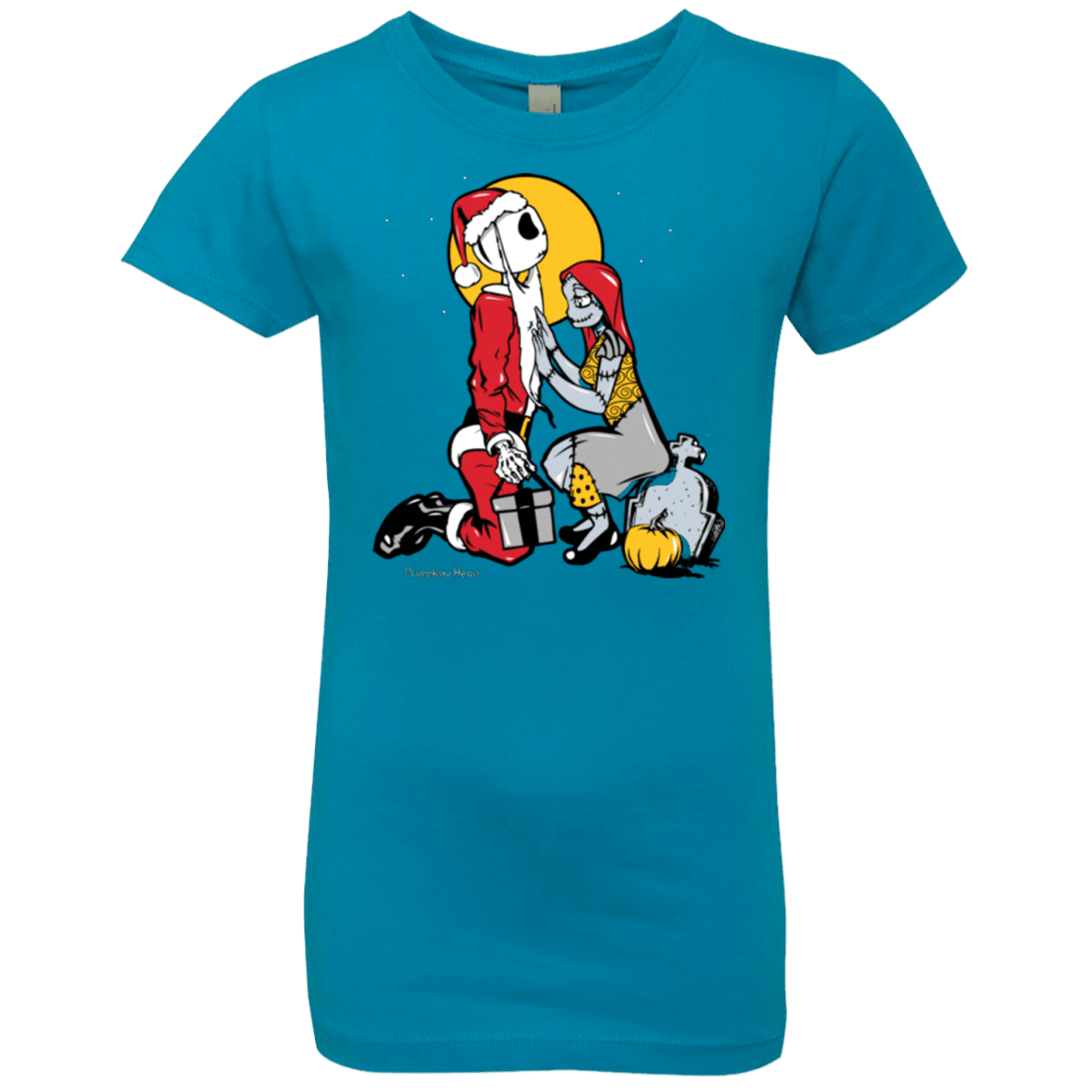 T-Shirts Turquoise / YXS Pumpkin King Girls Premium T-Shirt
