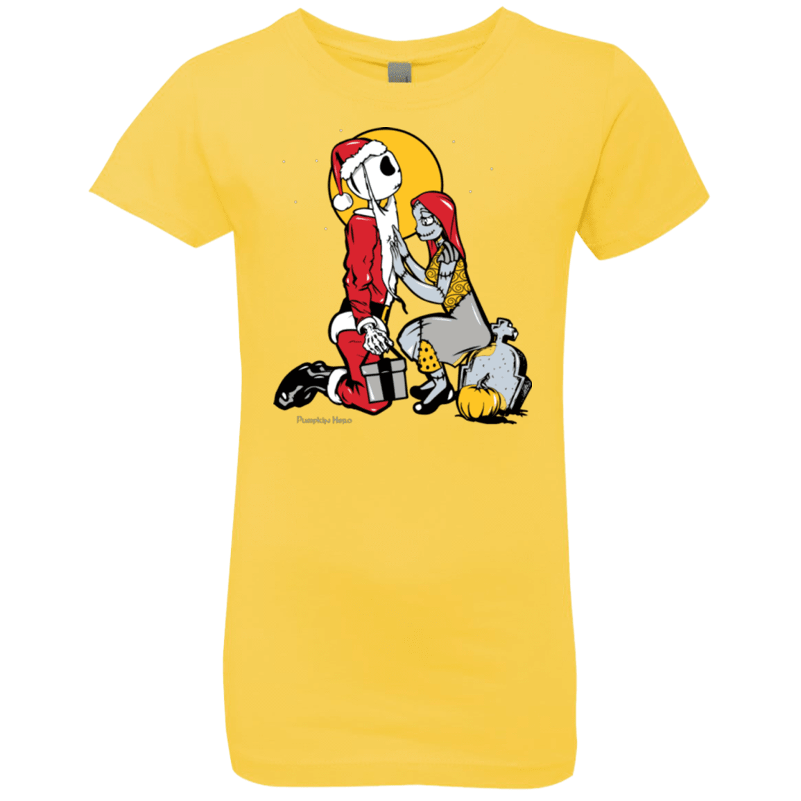 T-Shirts Vibrant Yellow / YXS Pumpkin King Girls Premium T-Shirt