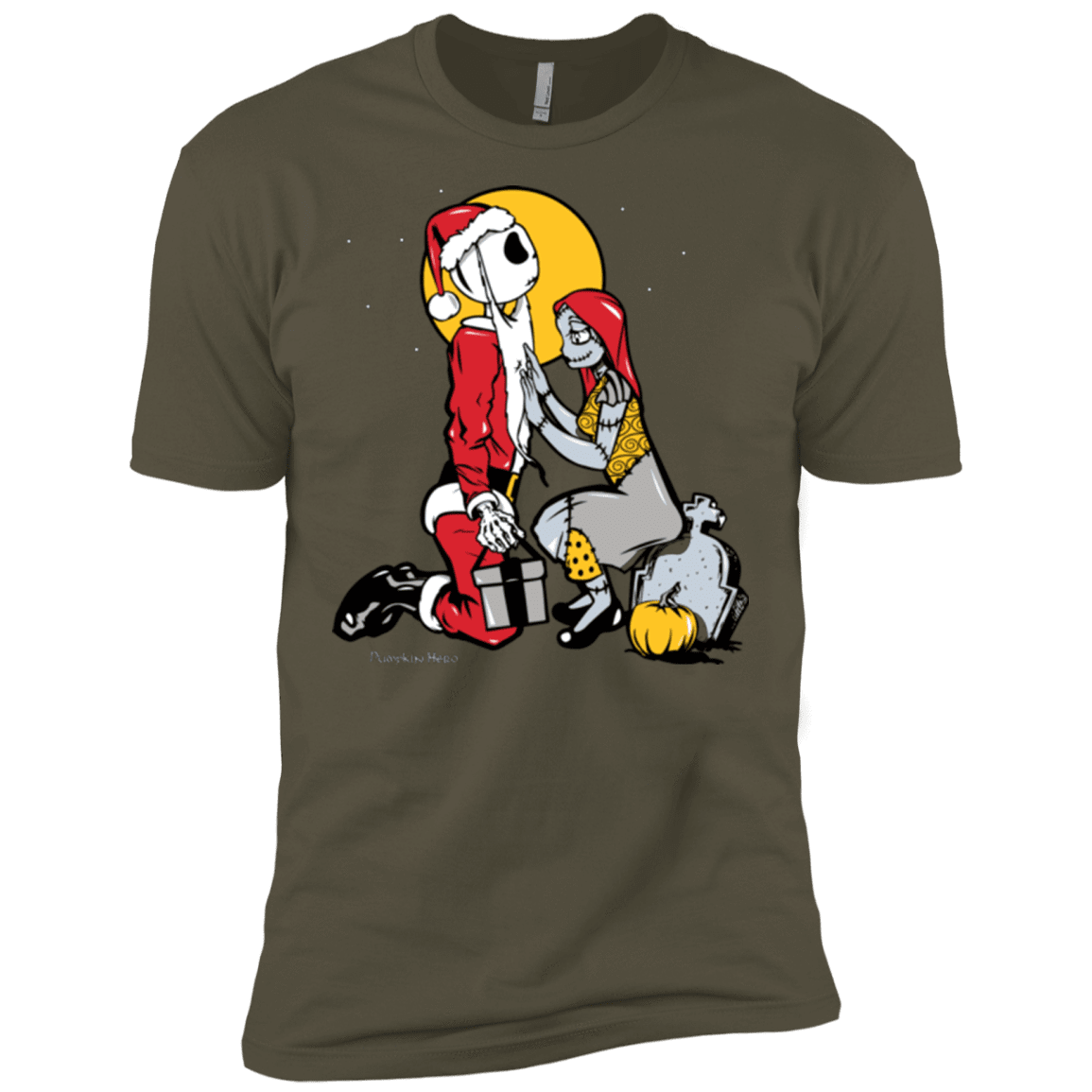 T-Shirts Military Green / X-Small Pumpkin King Men's Premium T-Shirt