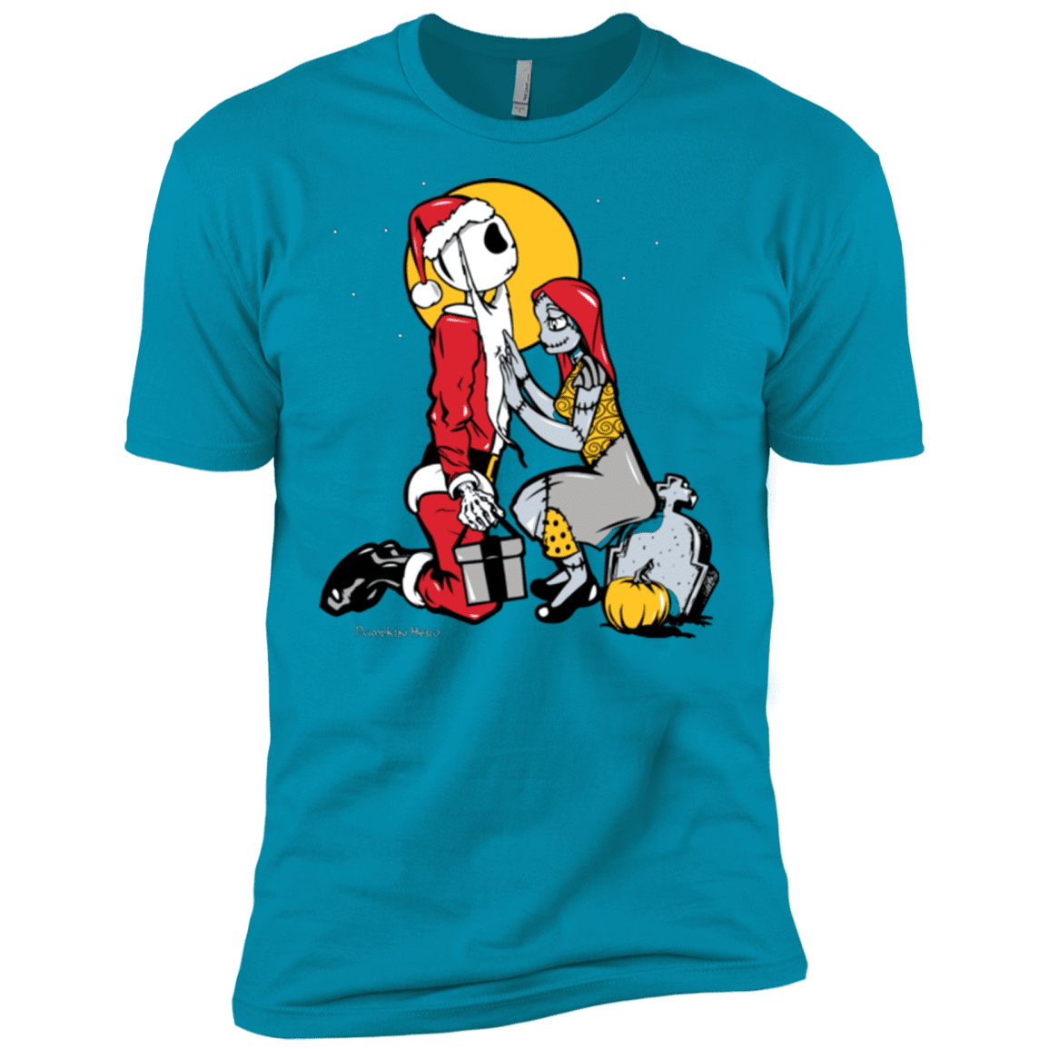 T-Shirts Turquoise / X-Small Pumpkin King Men's Premium T-Shirt