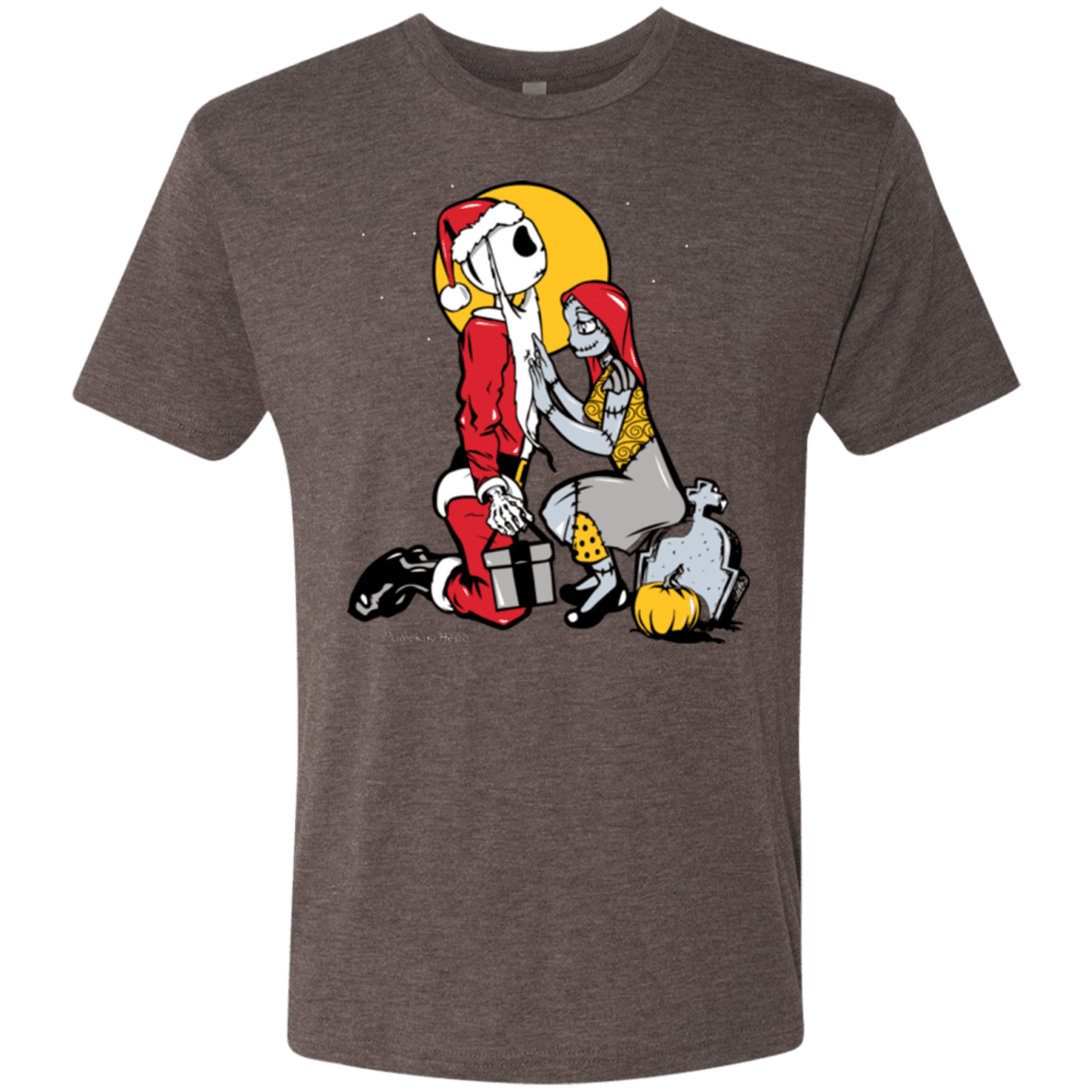 T-Shirts Macchiato / Small Pumpkin King Men's Triblend T-Shirt