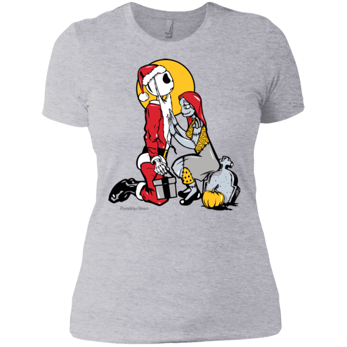 T-Shirts Heather Grey / X-Small Pumpkin King Women's Premium T-Shirt