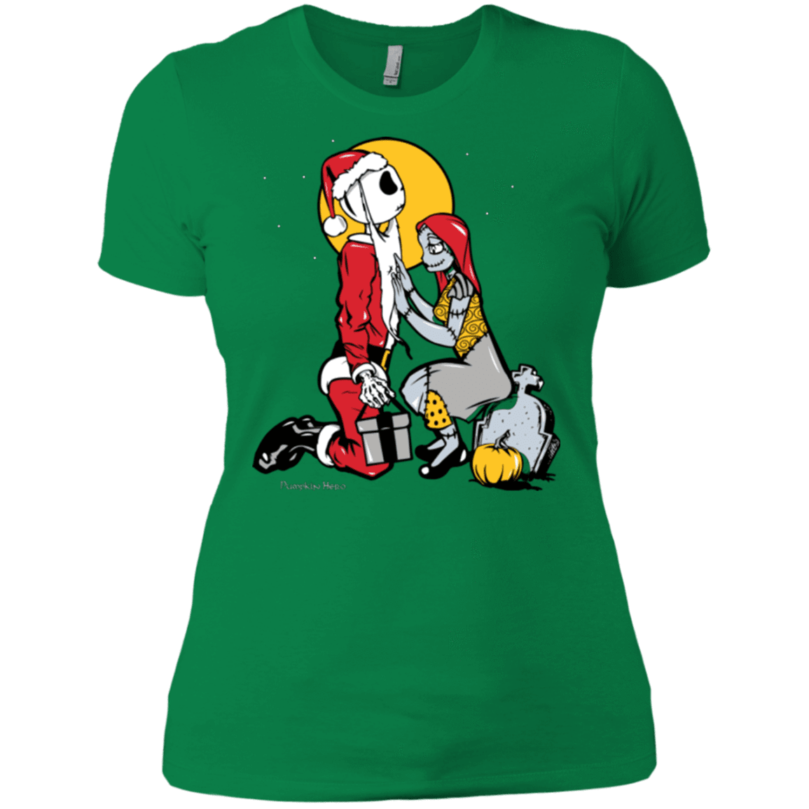 T-Shirts Kelly Green / X-Small Pumpkin King Women's Premium T-Shirt