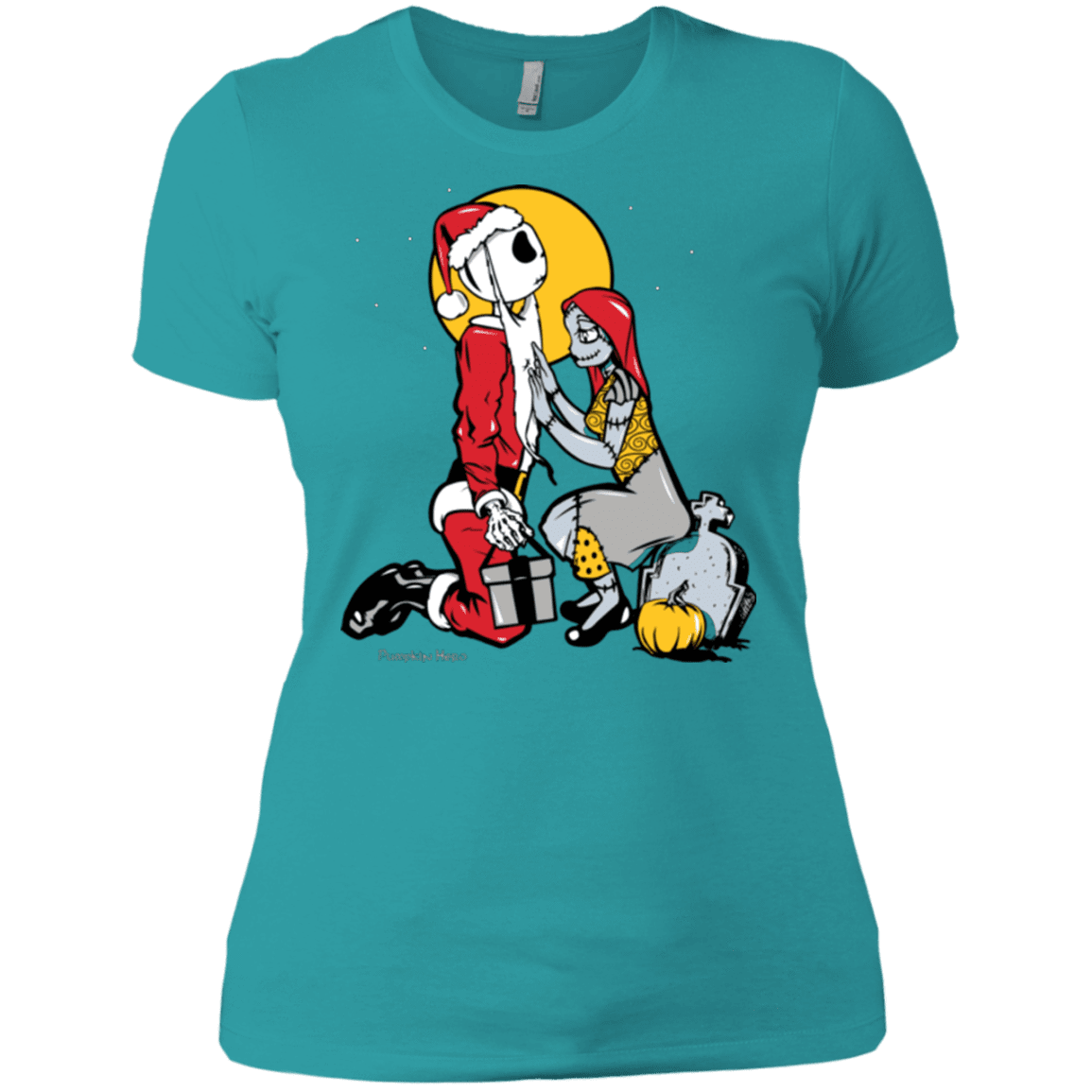 T-Shirts Tahiti Blue / X-Small Pumpkin King Women's Premium T-Shirt