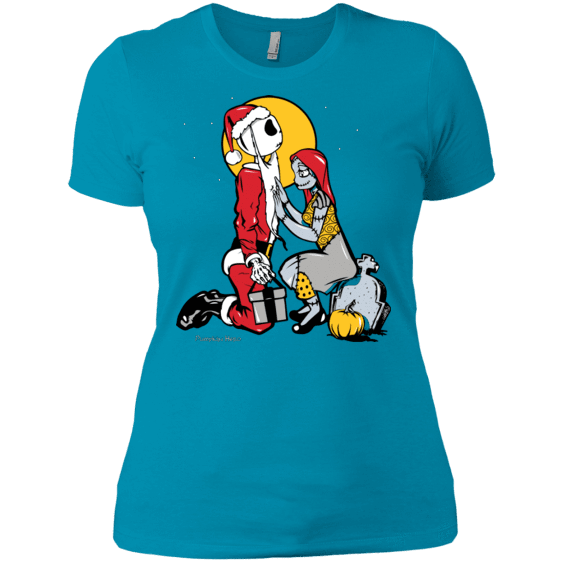 T-Shirts Turquoise / X-Small Pumpkin King Women's Premium T-Shirt