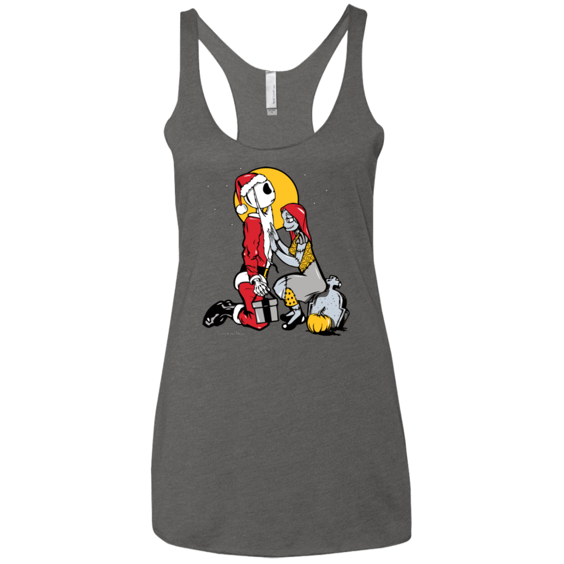 T-Shirts Premium Heather / X-Small Pumpkin King Women's Triblend Racerback Tank