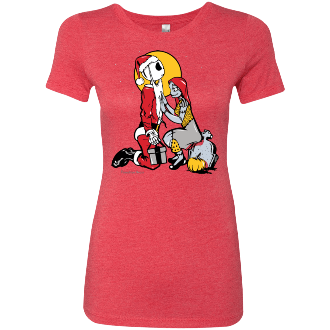 T-Shirts Vintage Red / Small Pumpkin King Women's Triblend T-Shirt