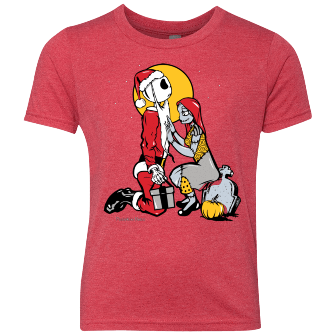 T-Shirts Vintage Red / YXS Pumpkin King Youth Triblend T-Shirt