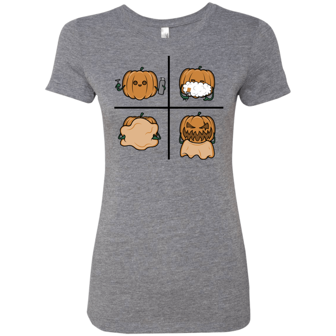 T-Shirts Premium Heather / S Pumpkin Shave Women's Triblend T-Shirt