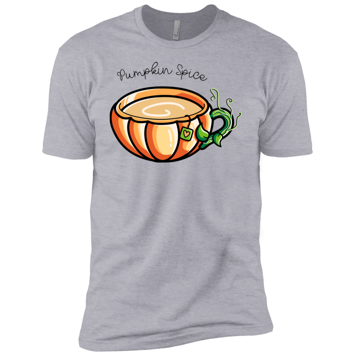 T-Shirts Heather Grey / YXS Pumpkin Spice Chai Tea Boys Premium T-Shirt