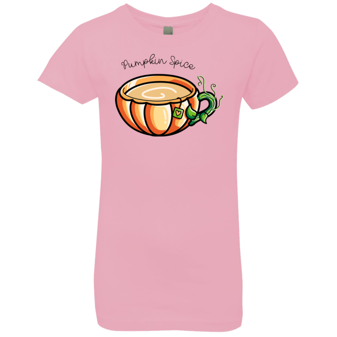 T-Shirts Light Pink / YXS Pumpkin Spice Chai Tea Girls Premium T-Shirt