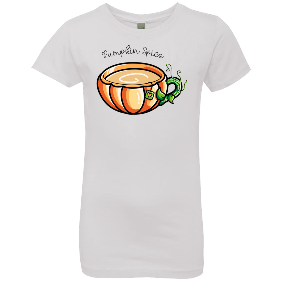 T-Shirts White / YXS Pumpkin Spice Chai Tea Girls Premium T-Shirt