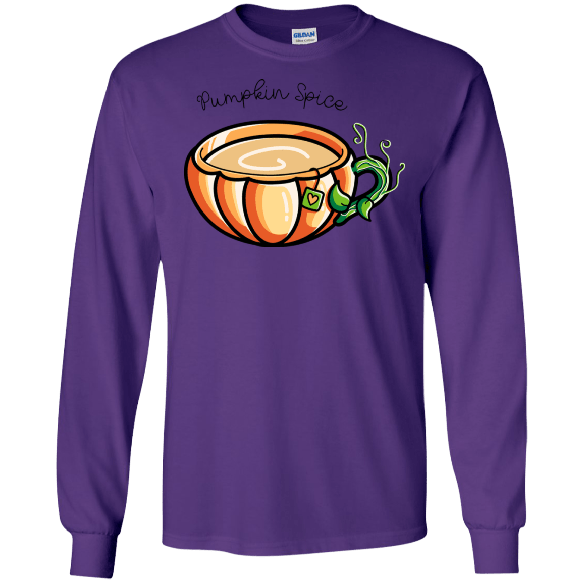 T-Shirts Purple / S Pumpkin Spice Chai Tea Men's Long Sleeve T-Shirt