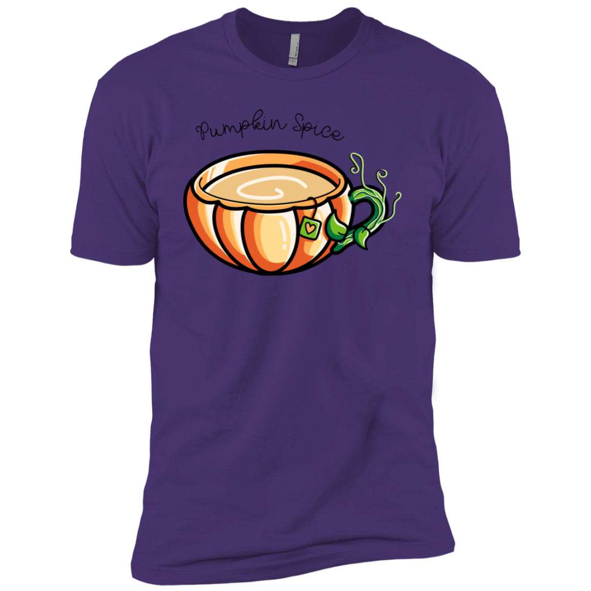 T-Shirts Purple Rush/ / X-Small Pumpkin Spice Chai Tea Men's Premium T-Shirt