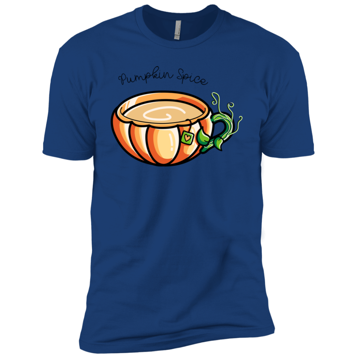 T-Shirts Royal / X-Small Pumpkin Spice Chai Tea Men's Premium T-Shirt