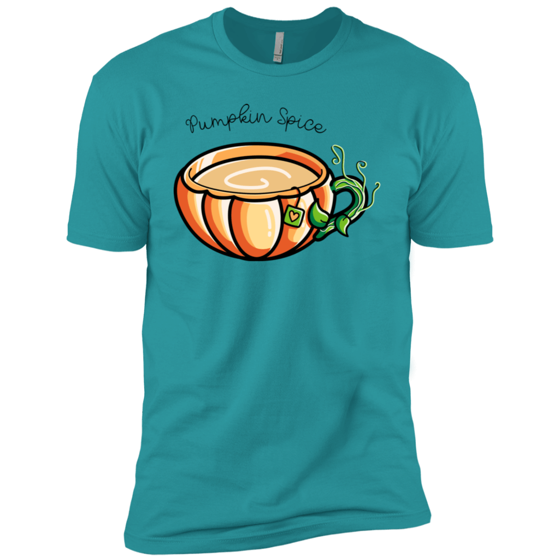 T-Shirts Tahiti Blue / X-Small Pumpkin Spice Chai Tea Men's Premium T-Shirt