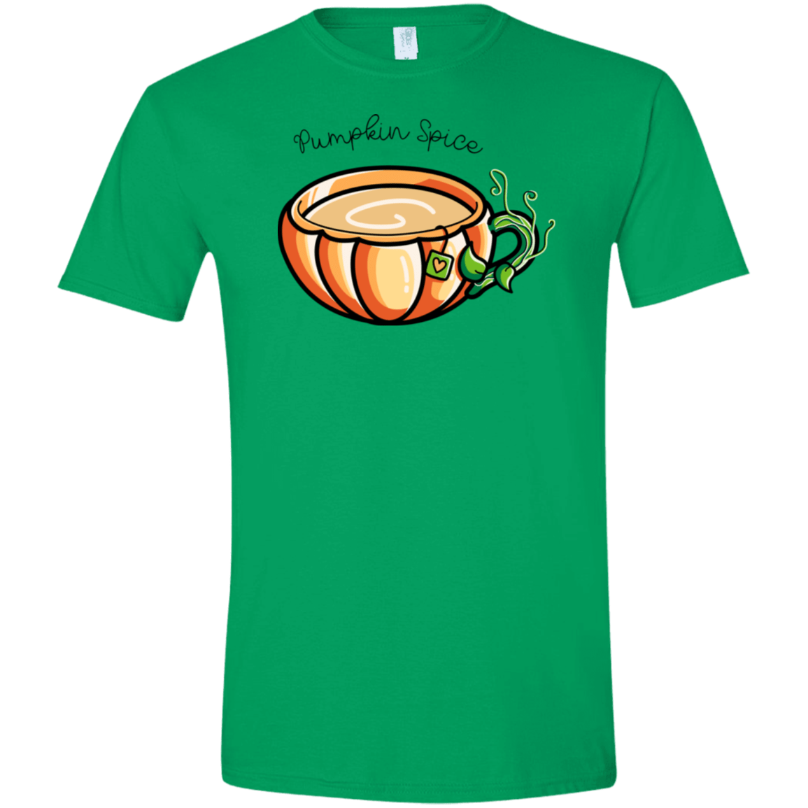 T-Shirts Irish Green / S Pumpkin Spice Chai Tea Men's Semi-Fitted Softstyle