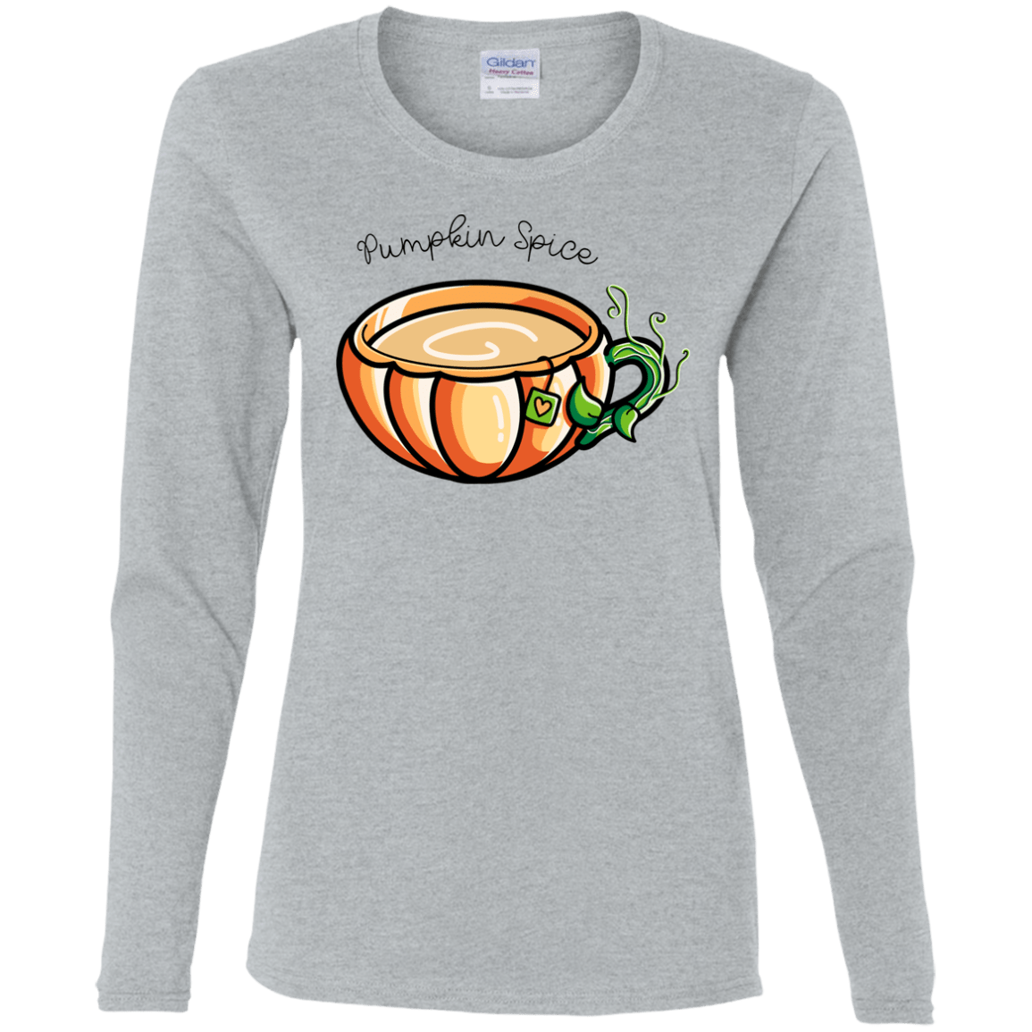 T-Shirts Sport Grey / S Pumpkin Spice Chai Tea Women's Long Sleeve T-Shirt