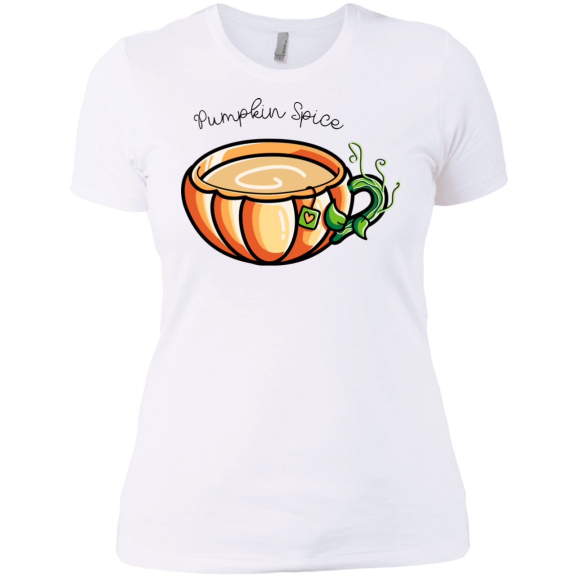 T-Shirts White / X-Small Pumpkin Spice Chai Tea Women's Premium T-Shirt