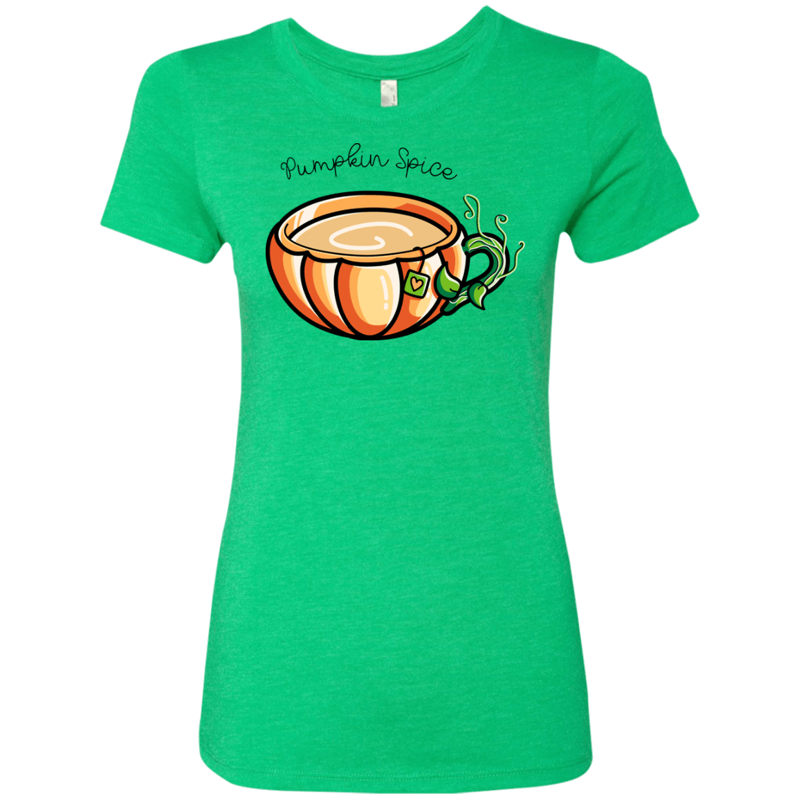 T-Shirts Envy / S Pumpkin Spice Chai Tea Women's Triblend T-Shirt