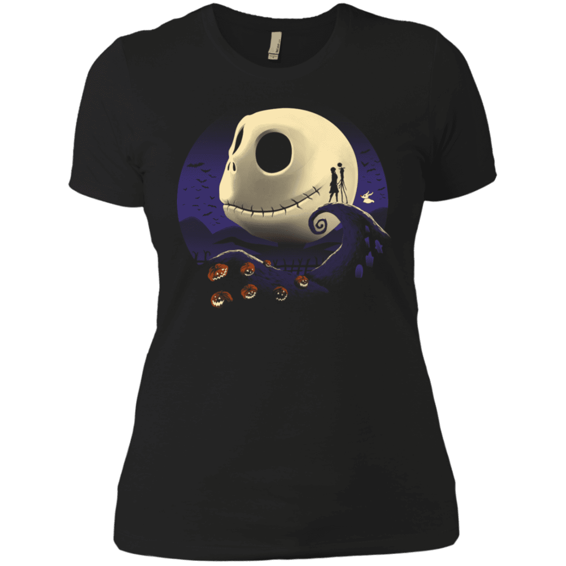 T-Shirts Black / X-Small Pumpkins and Nightmares Women's Premium T-Shirt
