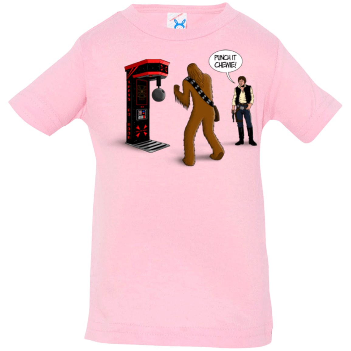 T-Shirts Pink / 6 Months Punch It Chewie Infant Premium T-Shirt