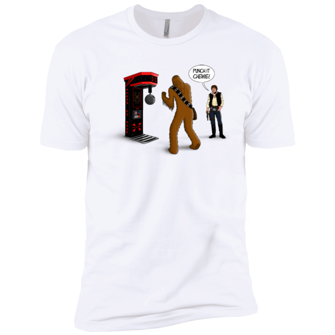 T-Shirts White / X-Small Punch It Chewie Men's Premium T-Shirt