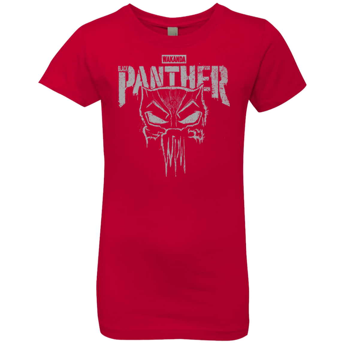 T-Shirts Red / YXS Punish Enemies Of Wakanda Girls Premium T-Shirt