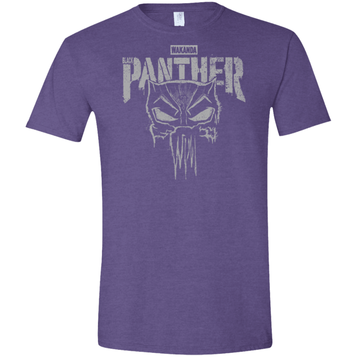 T-Shirts Heather Purple / S Punish Enemies Of Wakanda Men's Semi-Fitted Softstyle