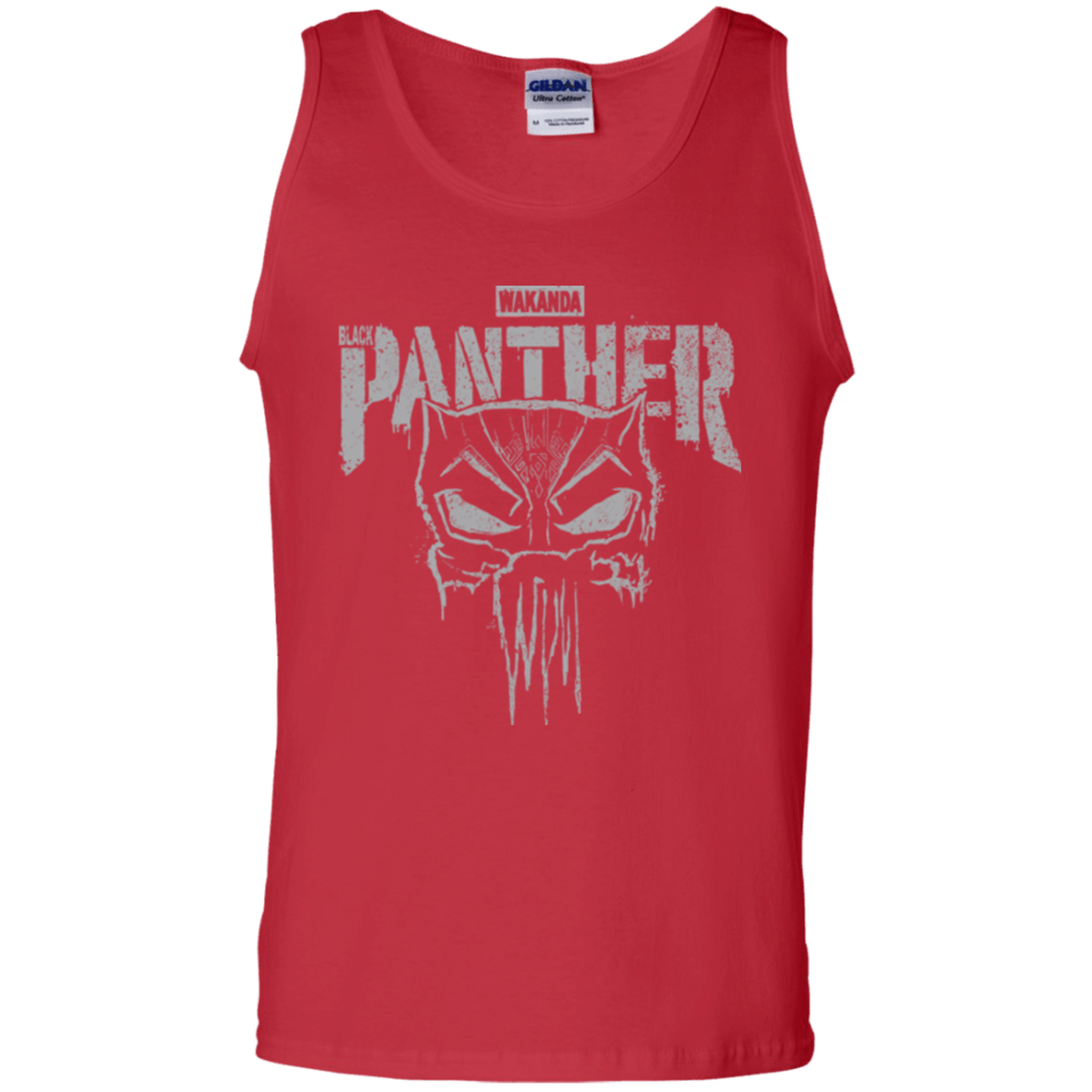 T-Shirts Red / S Punish Enemies Of Wakanda Men's Tank Top
