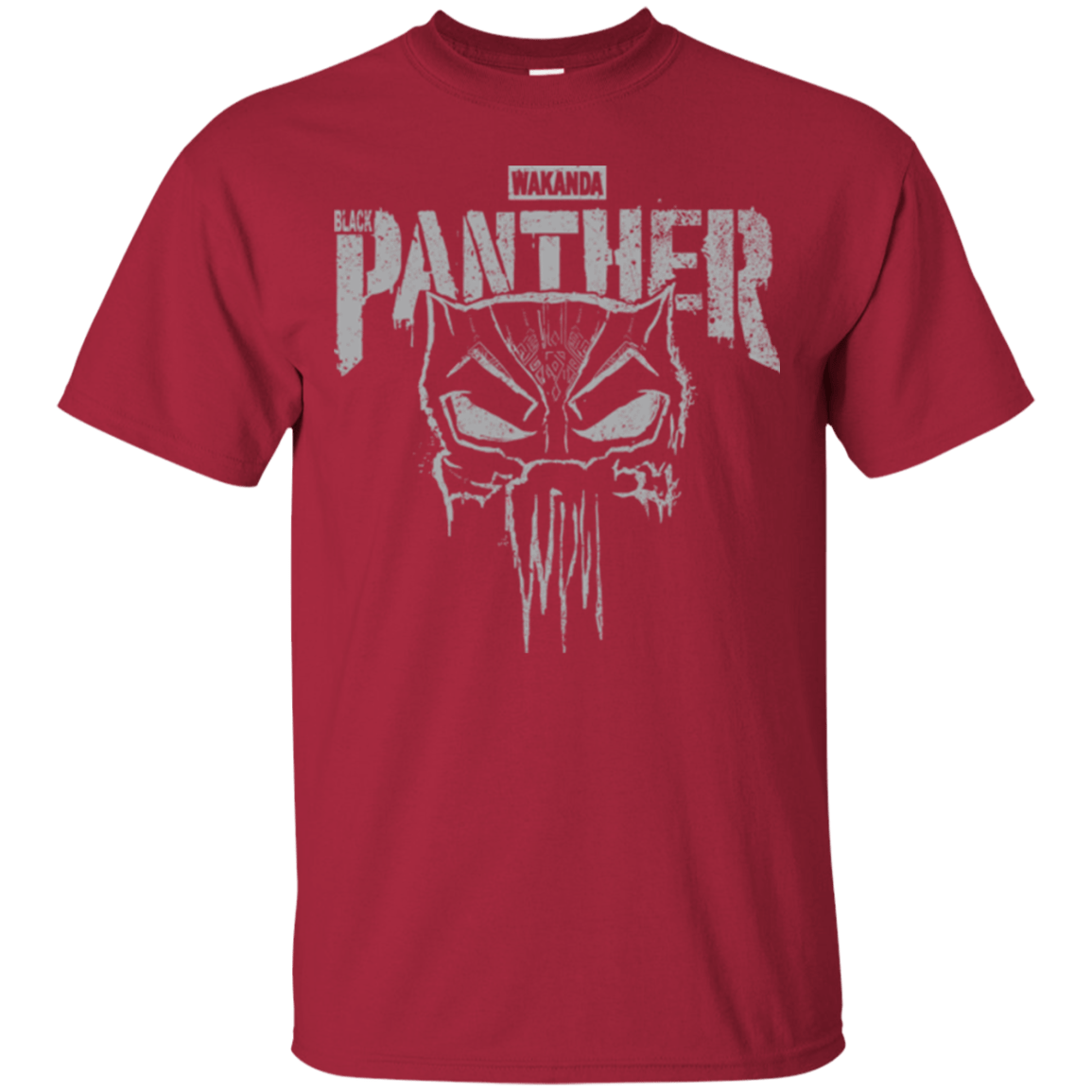 T-Shirts Cardinal / S Punish Enemies Of Wakanda T-Shirt