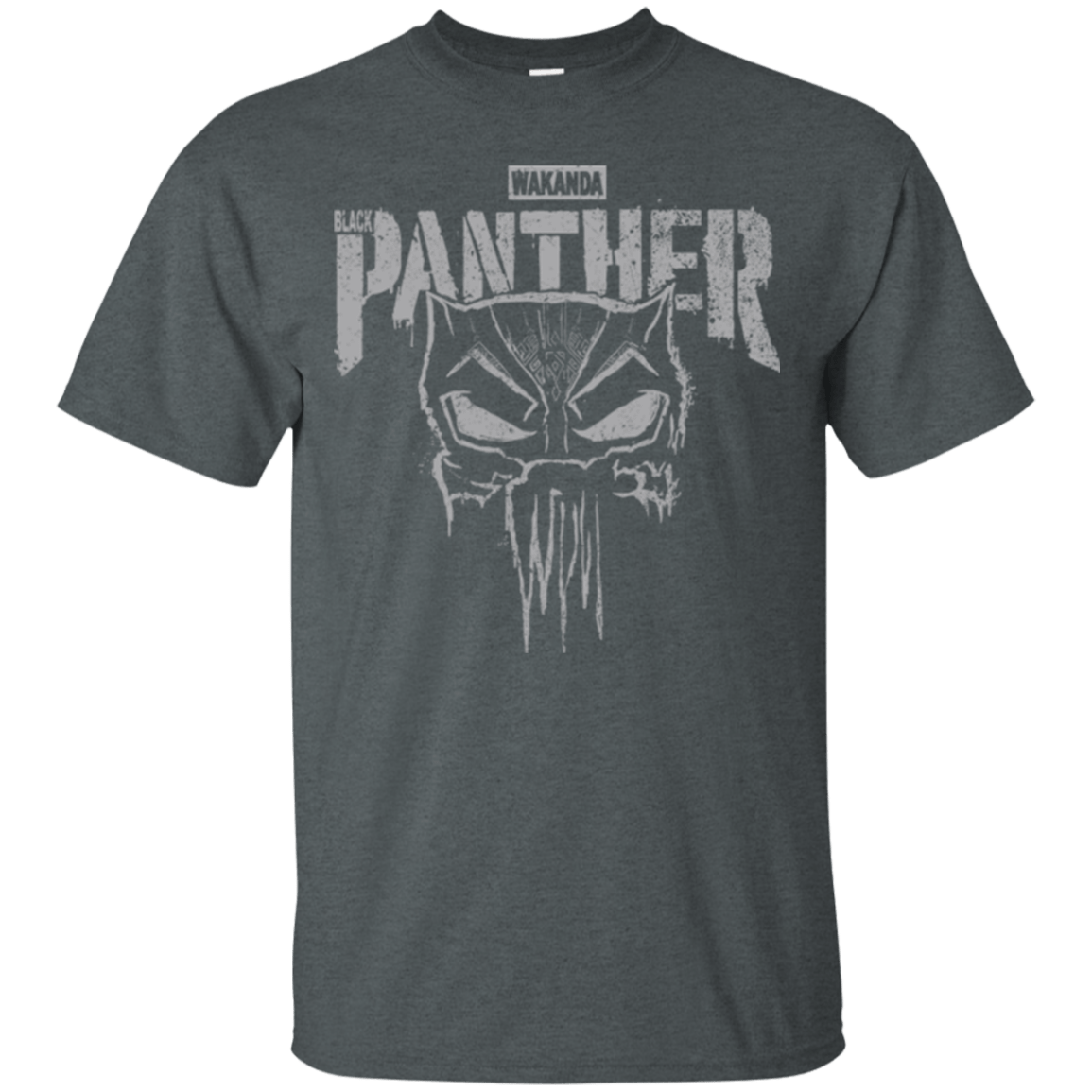 T-Shirts Dark Heather / S Punish Enemies Of Wakanda T-Shirt