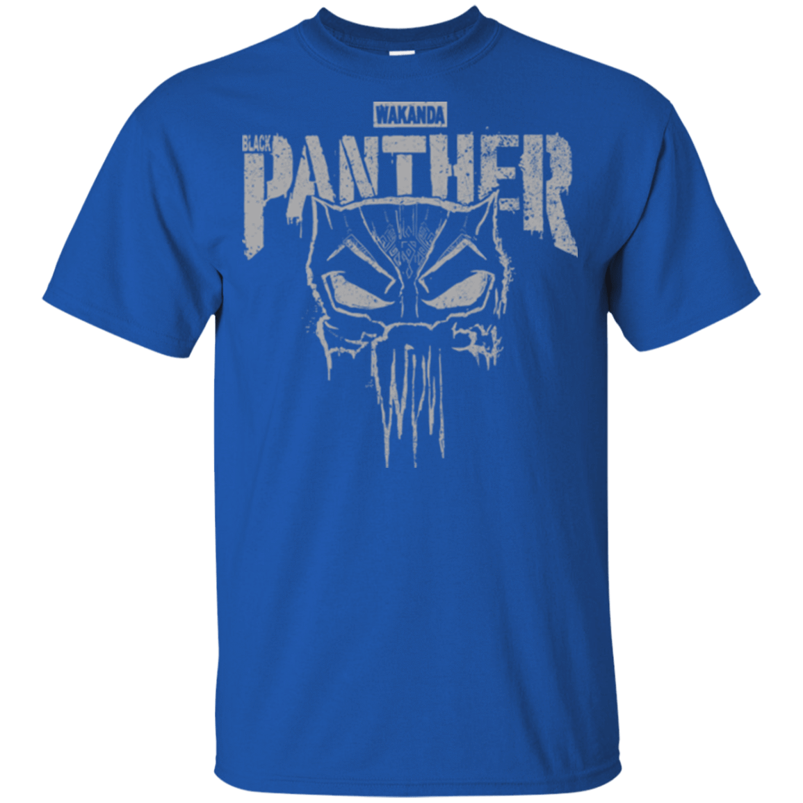 T-Shirts Royal / YXS Punish Enemies Of Wakanda Youth T-Shirt