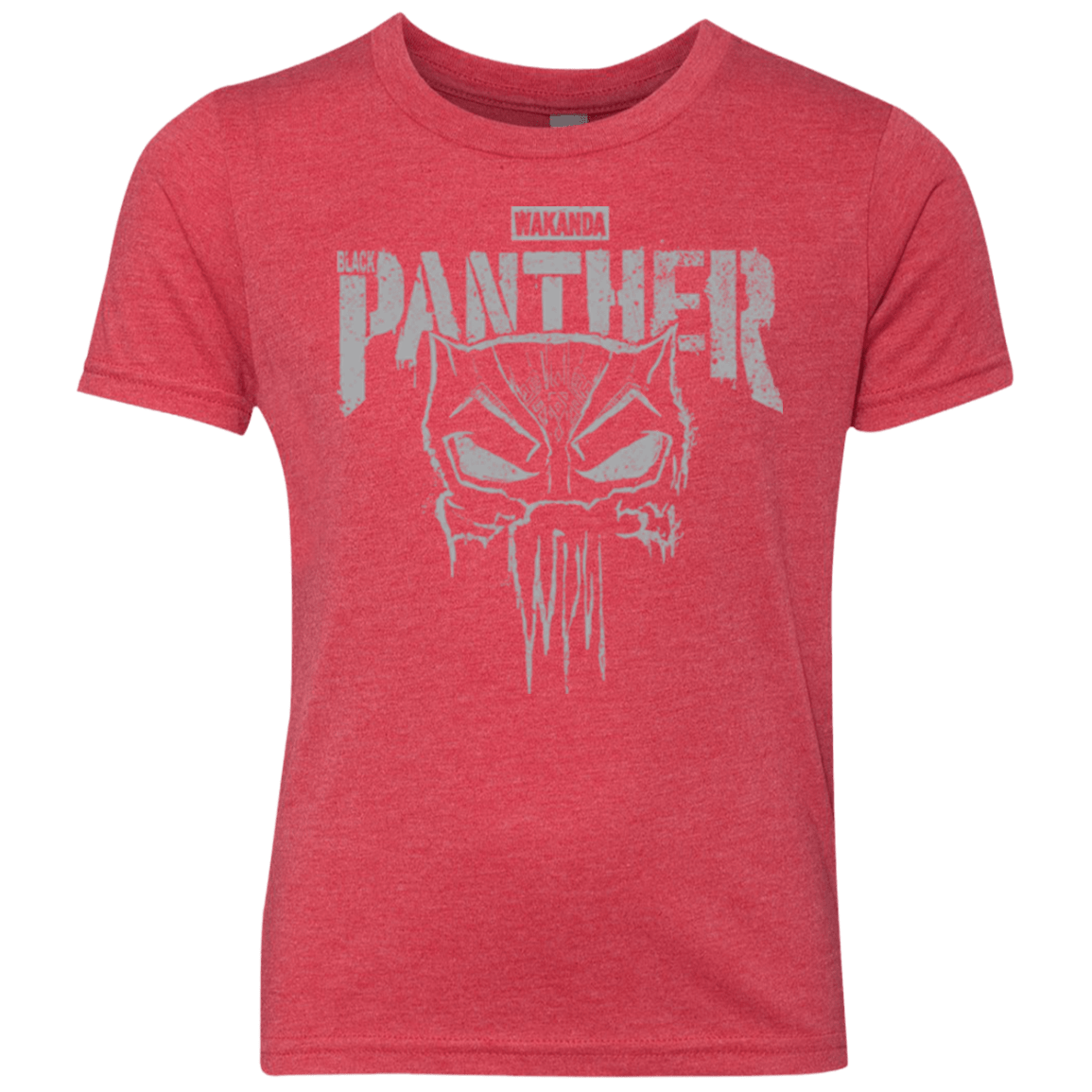 T-Shirts Vintage Red / YXS Punish Enemies Of Wakanda Youth Triblend T-Shirt