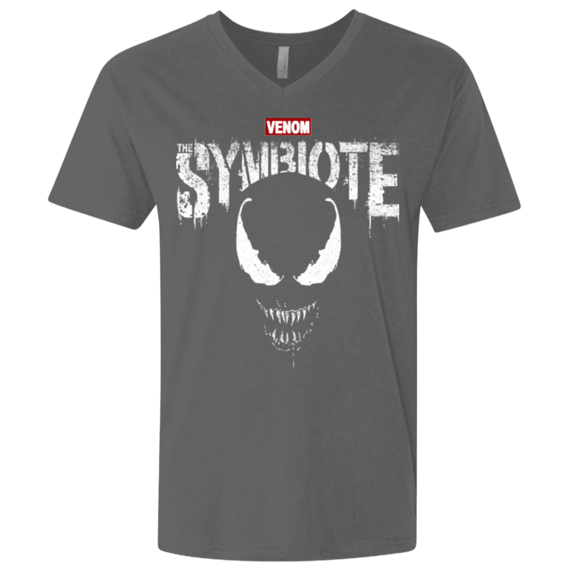 T-Shirts Heavy Metal / X-Small Punish The Spider Men's Premium V-Neck