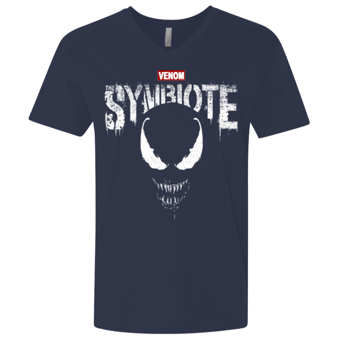 T-Shirts Midnight Navy / X-Small Punish The Spider Men's Premium V-Neck