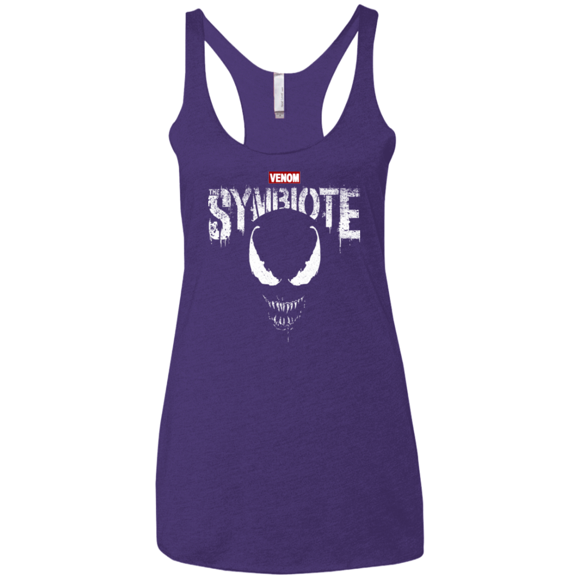 T-Shirts Purple Rush / X-Small Punish The Spider Women's Triblend Racerback Tank