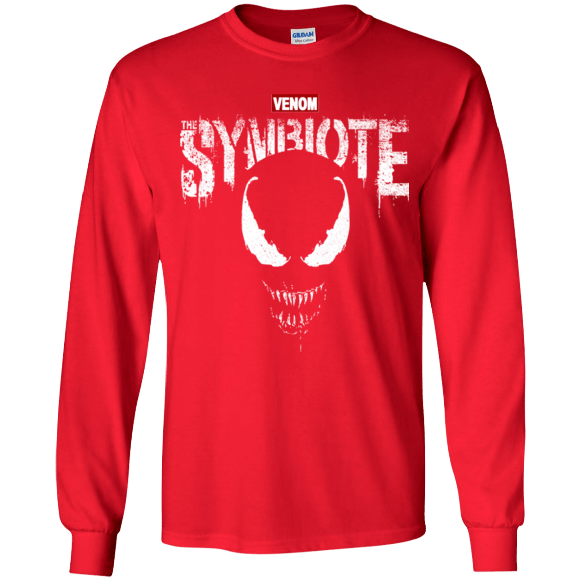 T-Shirts Red / YS Punish The Spider Youth Long Sleeve T-Shirt