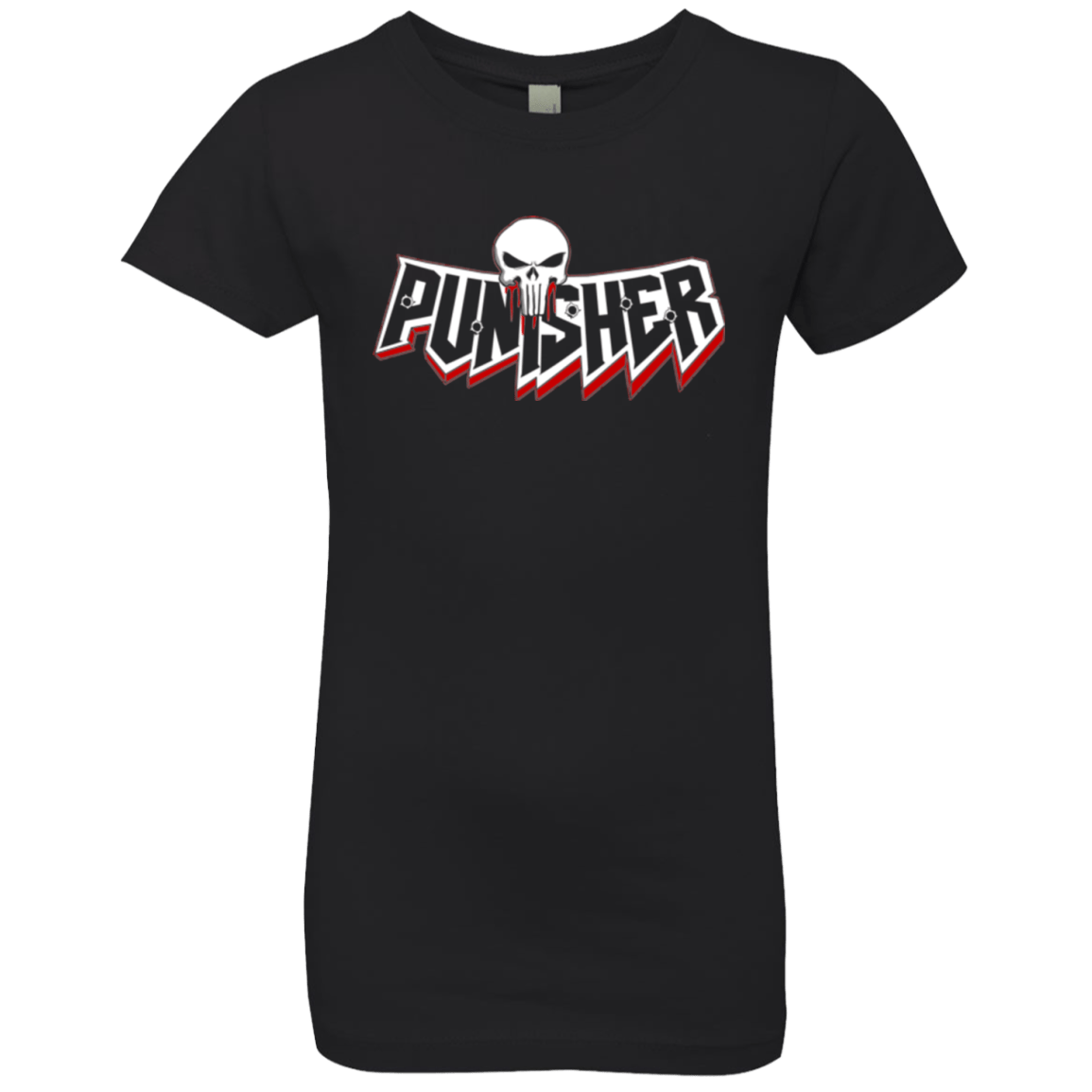 T-Shirts Black / YXS Punisher Girls Premium T-Shirt